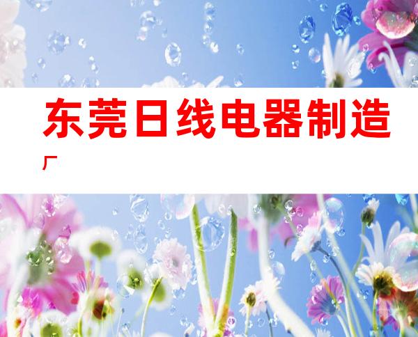 东莞日线电器制造厂