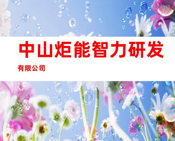 中山炬能智力研发有限公司